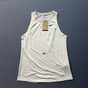 Nike Dri-fit Training Tank Top Women Sz S White Brand New